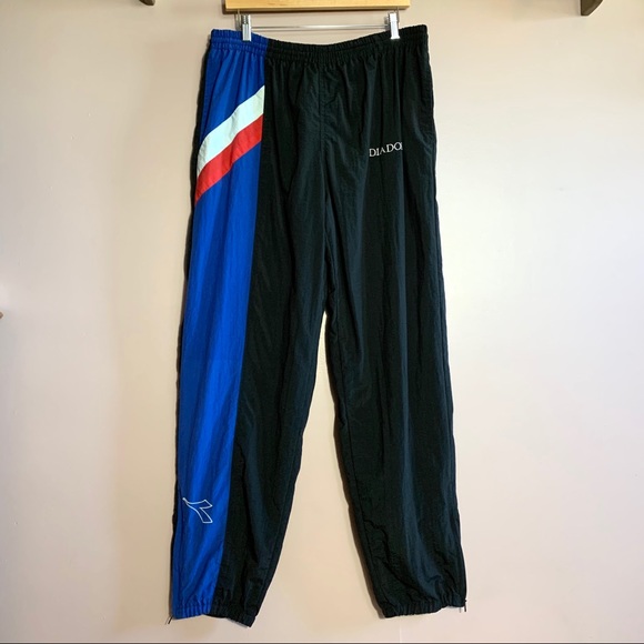 diadora mens track pants